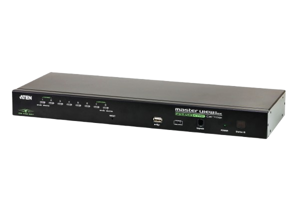 KVM over IP Switch - 8-Port PS/2-USB With 1 Local/Remote User Access
